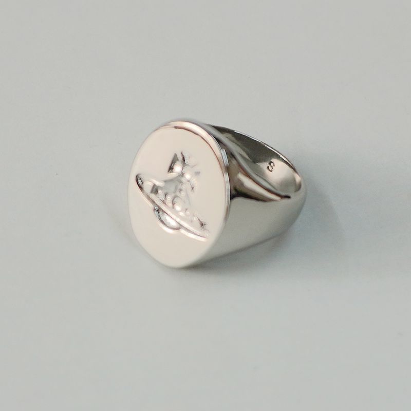 Concave Planet Oval Ring - MERGE.DAY.1.FREESTYLE