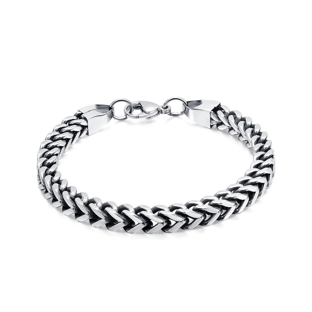 Stainless steel round grinding Cuban bracelet - MERGE.DAY.1.FREESTYLE