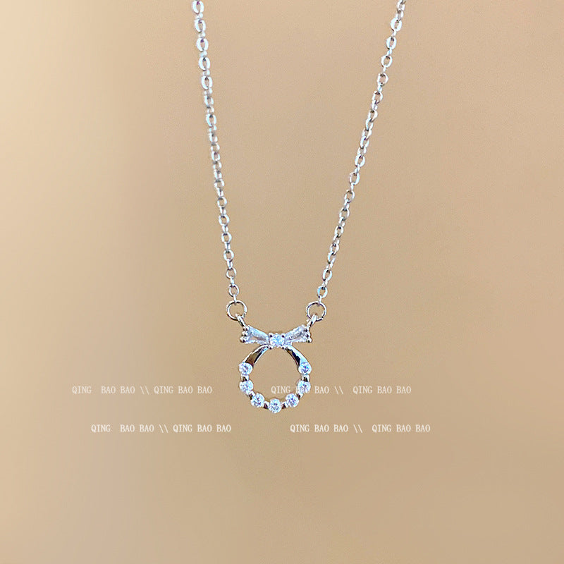 Titanium steel pearl clavicle necklace - MERGE.DAY.1.FREESTYLE