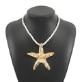 starfish necklace irregular alloy necklace - MERGE.DAY.1.FREESTYLE