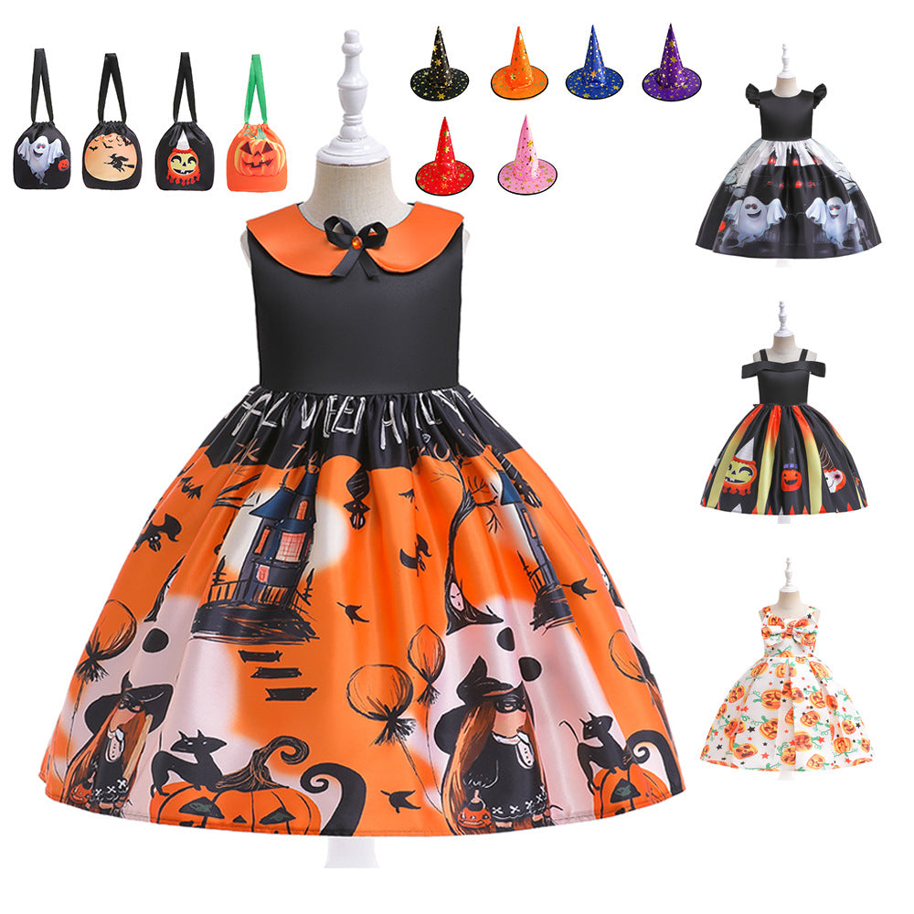 Halloween children's witch performance dress - MERGE.DAY.1.FREESTYLE