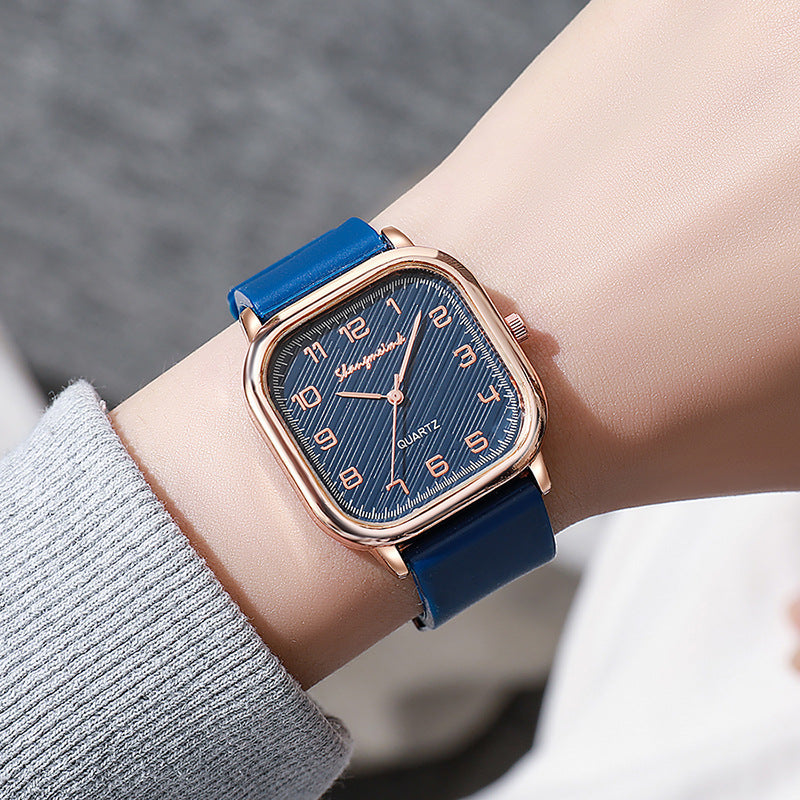 Fashionable quartz women's watch with silicone strap - MERGE.DAY.1.FREESTYLE