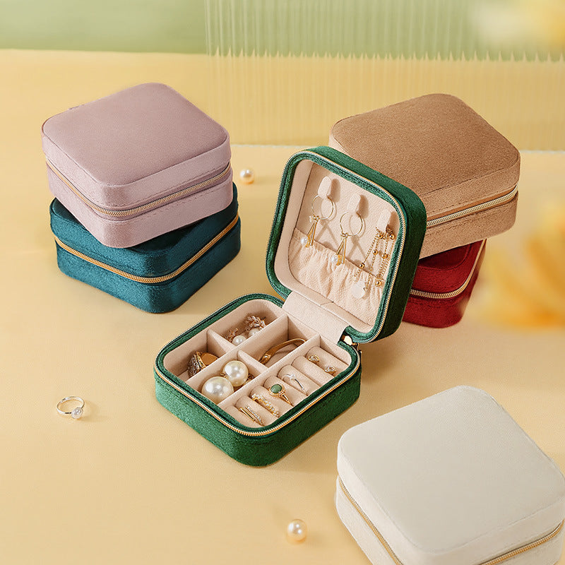 Italian velvet jewelry organiser box - MERGE.DAY.1.FREESTYLE