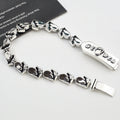 Rolling Stone Tongue Patchwork Bracelet - MERGE.DAY.1.FREESTYLE