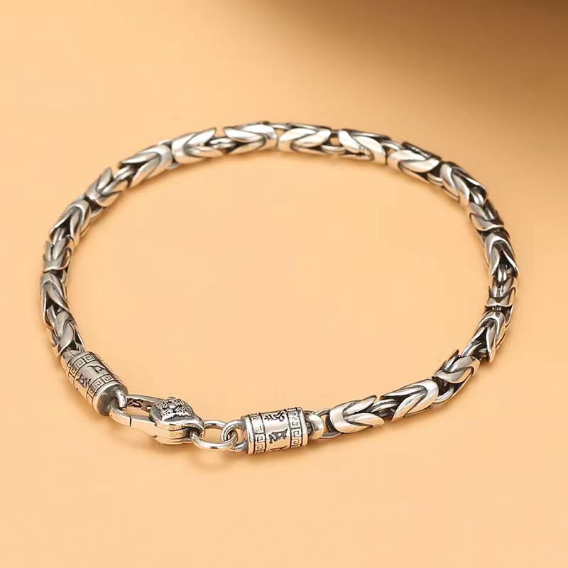 Peace pattern braided bracelet - MERGE.DAY.1.FREESTYLE