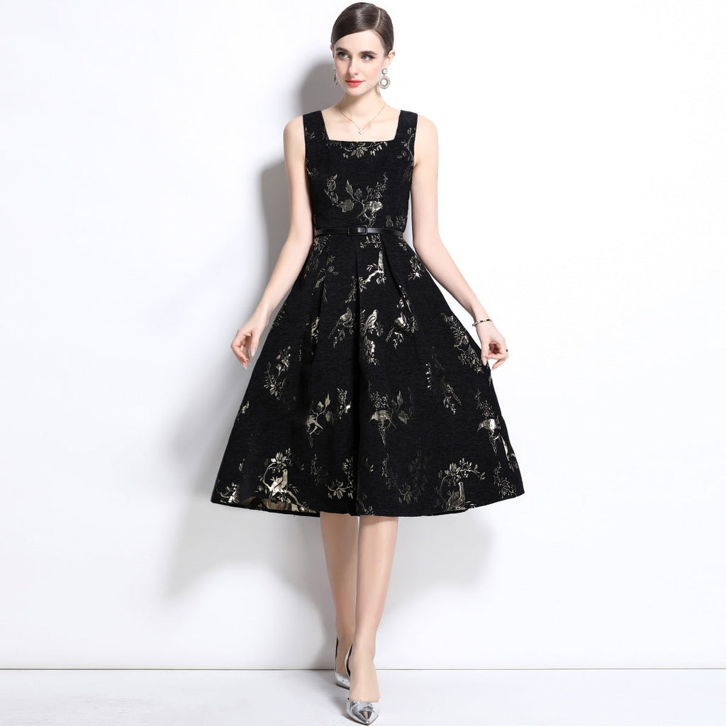 Summer sleeveless floral dress - MERGE.DAY.1.FREESTYLE