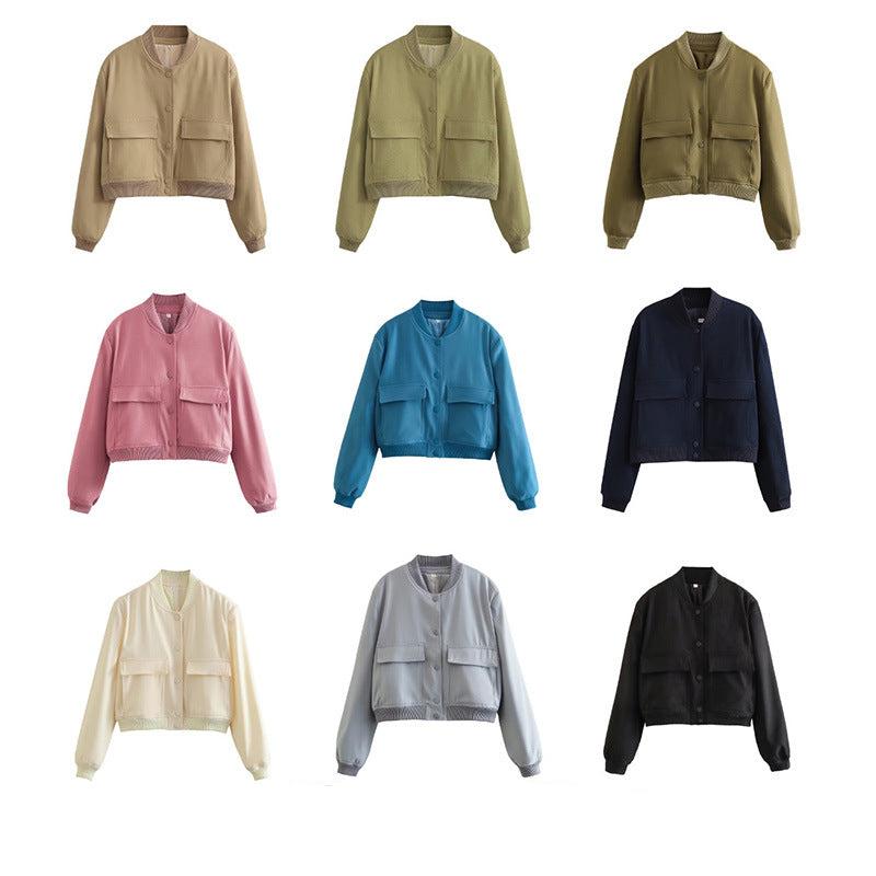Large pocket short jacket - MERGE.DAY.1.FREESTYLE