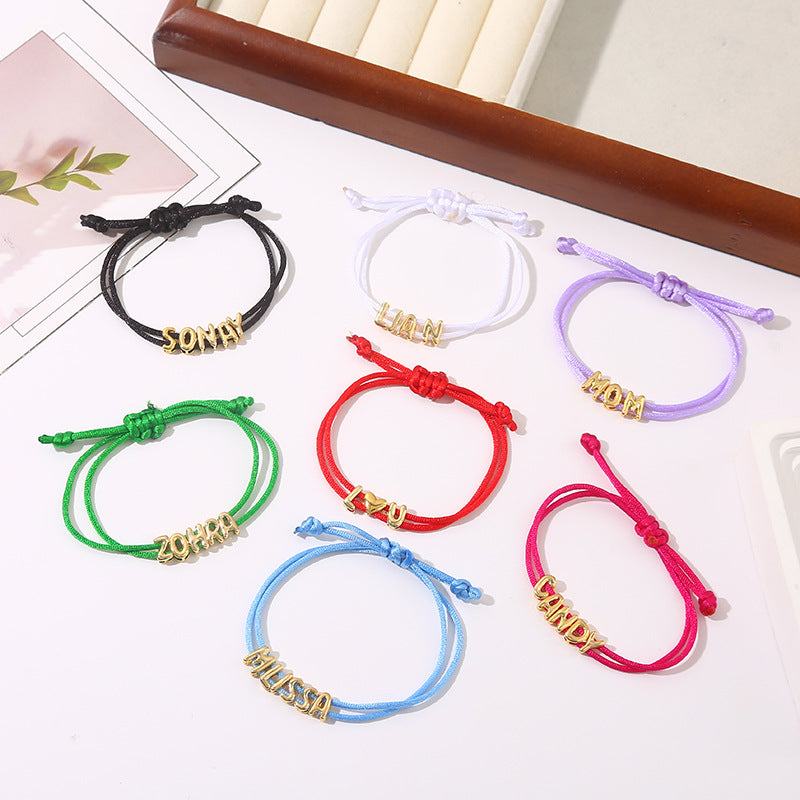 DIY Bubble Letter Bracelet - MERGE.DAY.1.FREESTYLE