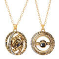 Astronomical ball projection necklace rotatable pendant - MERGE.DAY.1.FREESTYLE