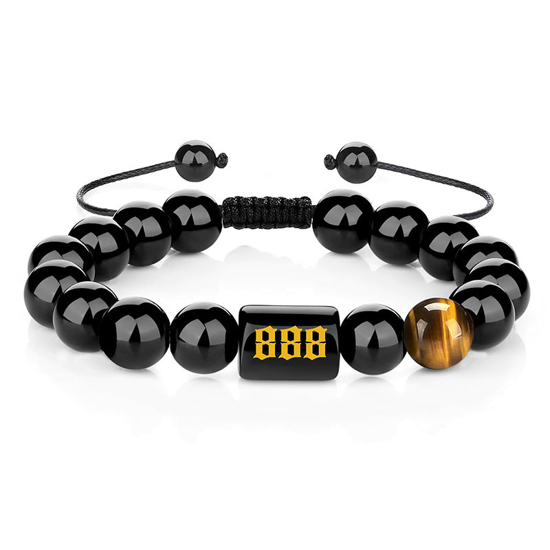 Obsidian Number 000-999 Bracelet - MERGE.DAY.1.FREESTYLE