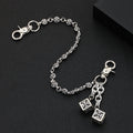 Retro cross flower ball bag chain - MERGE.DAY.1.FREESTYLE