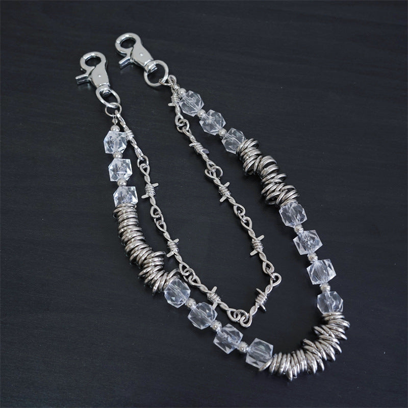 Retro fashion thorn shaped pearl bag chain - MERGE.DAY.1.FREESTYLE