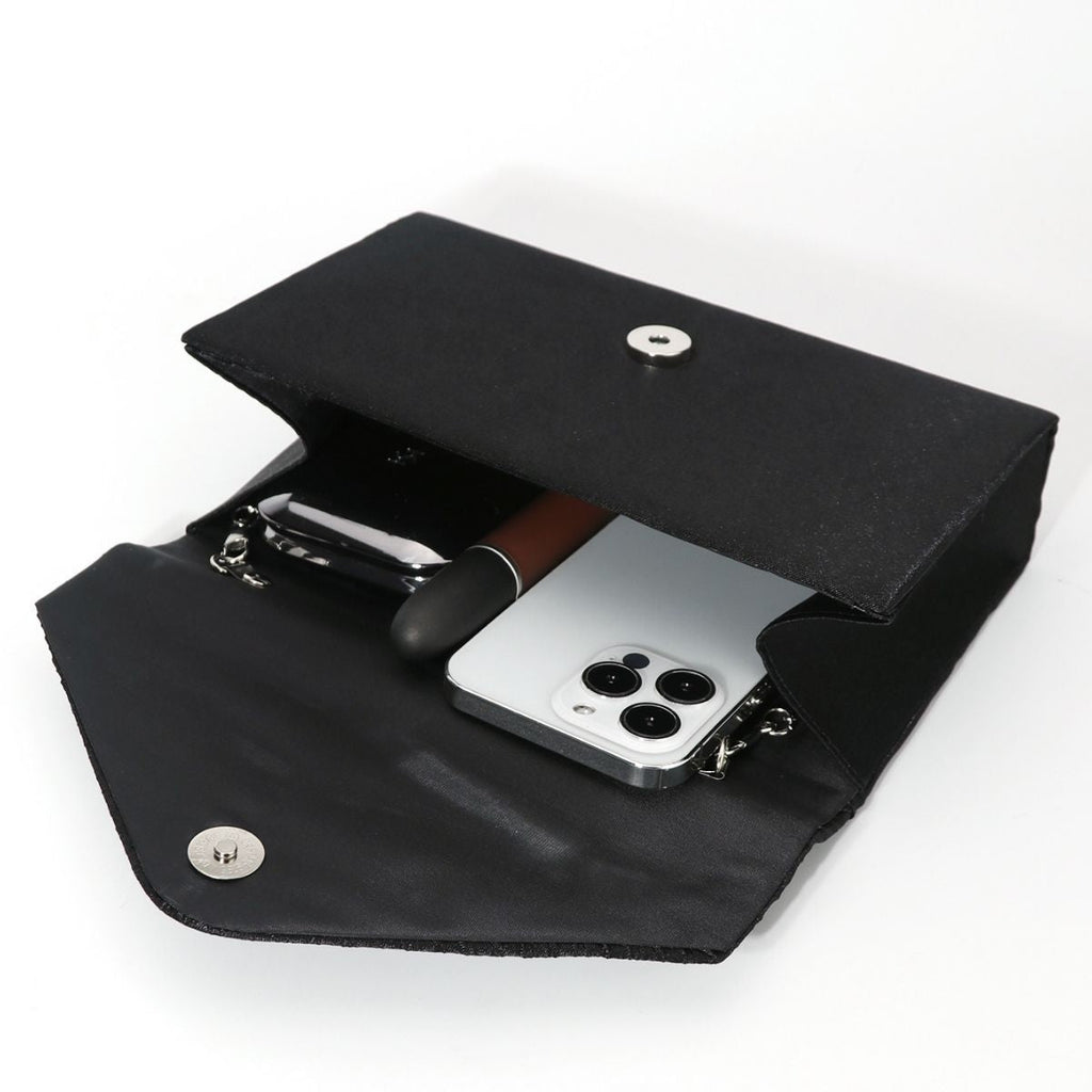 Colorful hot diamond black clutch - MERGE.DAY.1.FREESTYLE