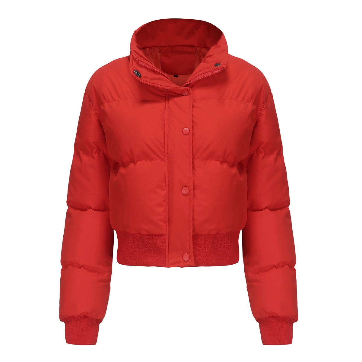 Autumn and winter women's short long-sleeved turtleneck warm jacket - MERGE.DAY.1.FREESTYLE