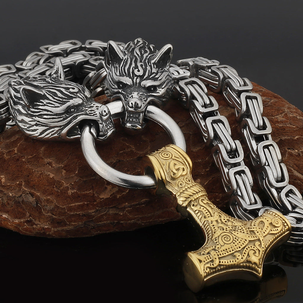 mjolnir necklace - MERGE.DAY.1.FREESTYLE