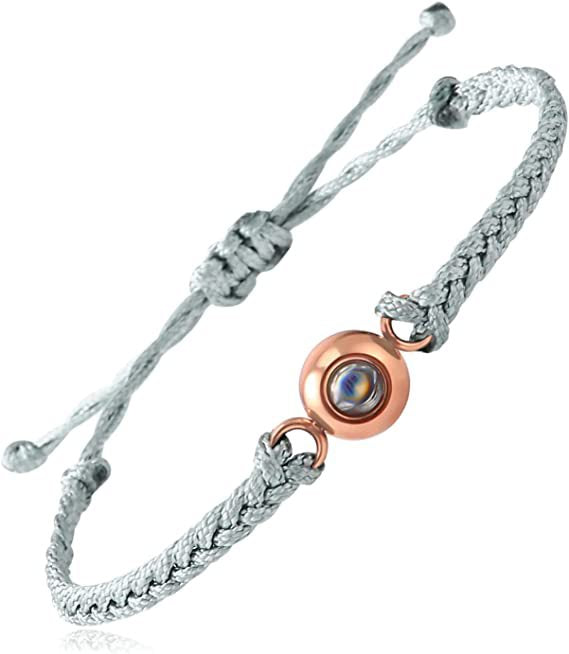 Hand-woven customized color picture personal color photo bracelet - MERGE.DAY.1.FREESTYLE