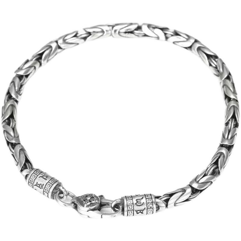 Peace pattern braided bracelet - MERGE.DAY.1.FREESTYLE