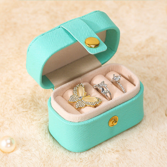 travel jewelry case Mini Ring and Earring Box - MERGE.DAY.1.FREESTYLE