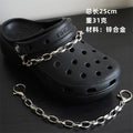 Hole shoe chain cool punk dark multi-layer shoe buckle rivet pearl shoe chain - MERGE.DAY.1.FREESTYLE