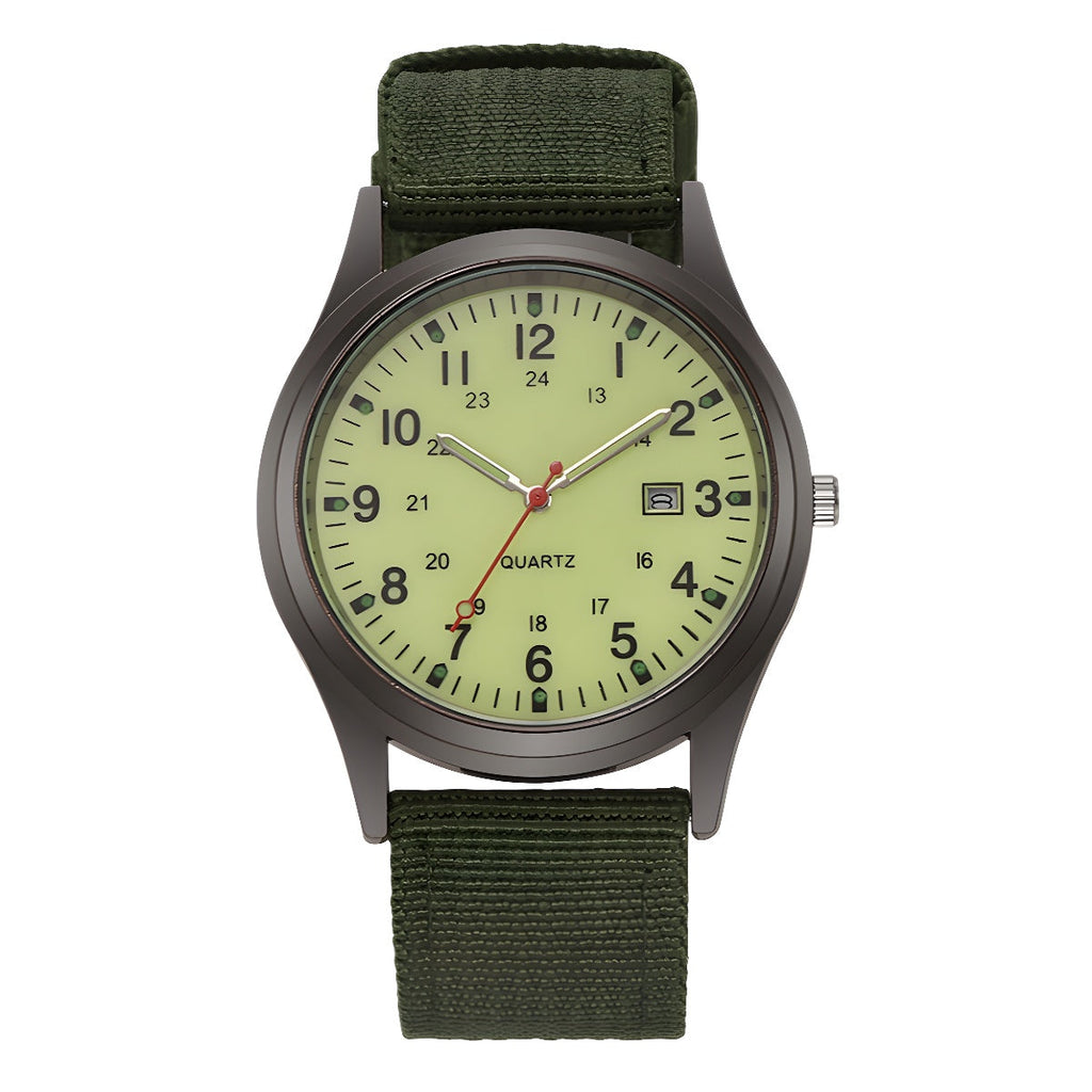 Canvas men's casual fashion gift watch, quartz watch - MERGE.DAY.1.FREESTYLE