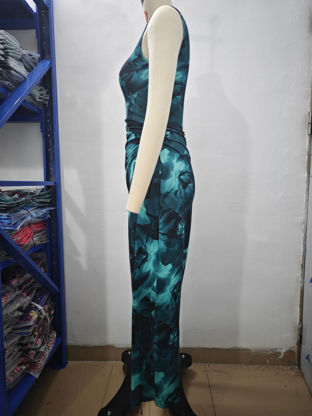 2024 Spring and Summer Tie-Dye Temperament Slim Sleeveless Dress - MERGE.DAY.1.FREESTYLE