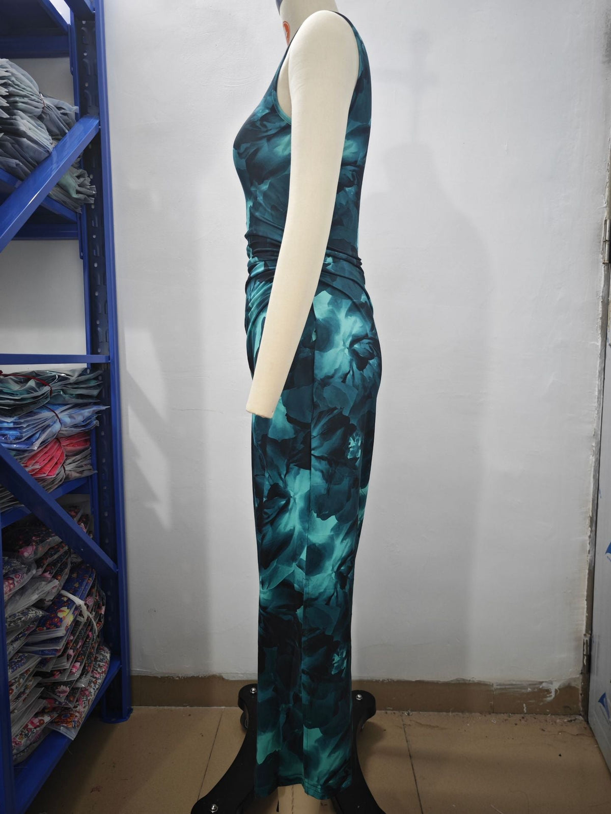 2024 Spring and Summer Tie-Dye Temperament Slim Sleeveless Dress - MERGE.DAY.1.FREESTYLE