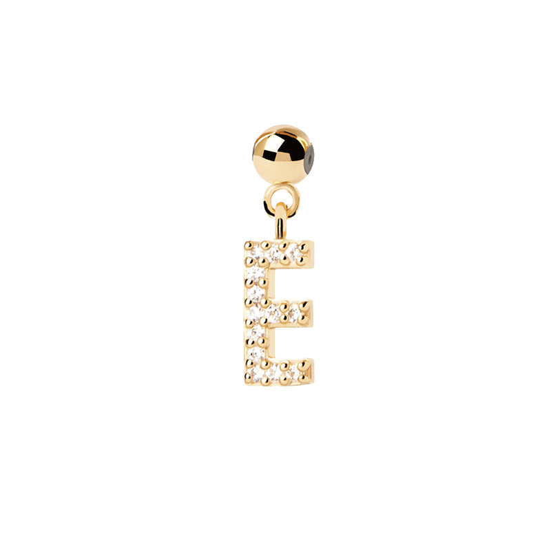 Letter full diamond DIY necklace clavicle chain - MERGE.DAY.1.FREESTYLE