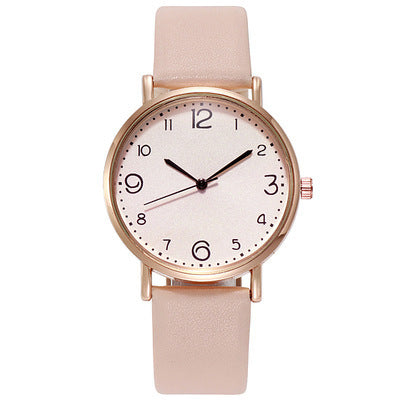 Korean-style, stylish, simple leather strap watches. - MERGE.DAY.1.FREESTYLE
