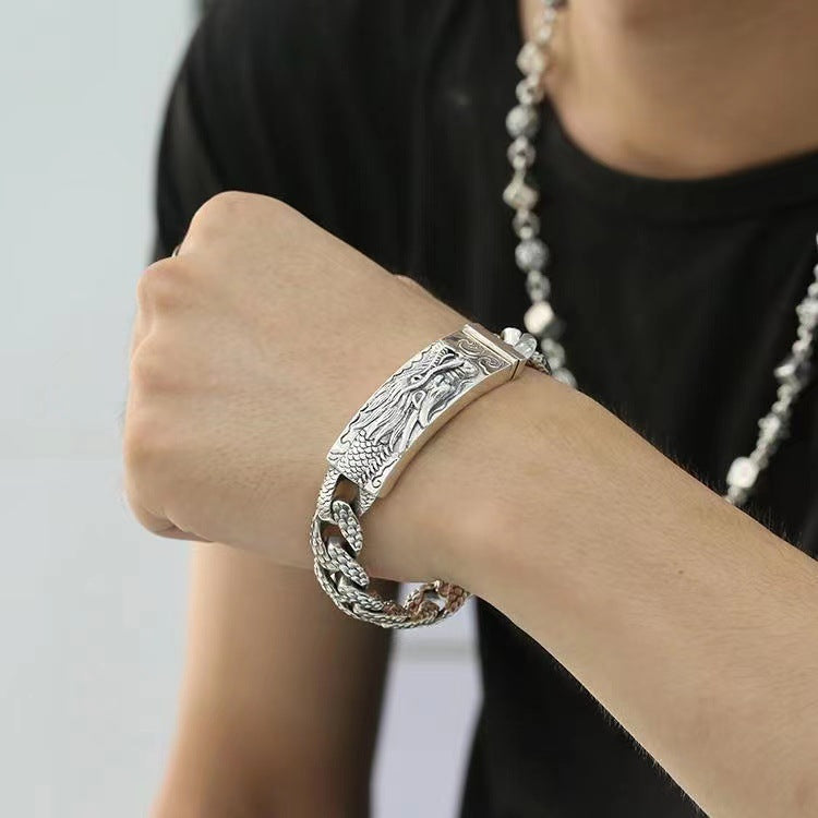 Domineering dragon pattern bracelet - MERGE.DAY.1.FREESTYLE