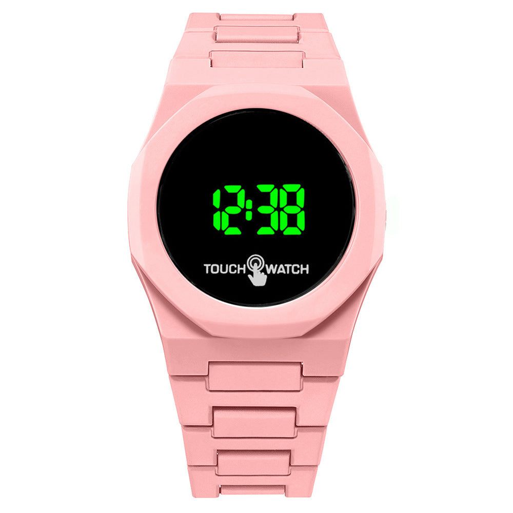LED plastic covers and butterfly buckle watches for men and women. - MERGE.DAY.1.FREESTYLE