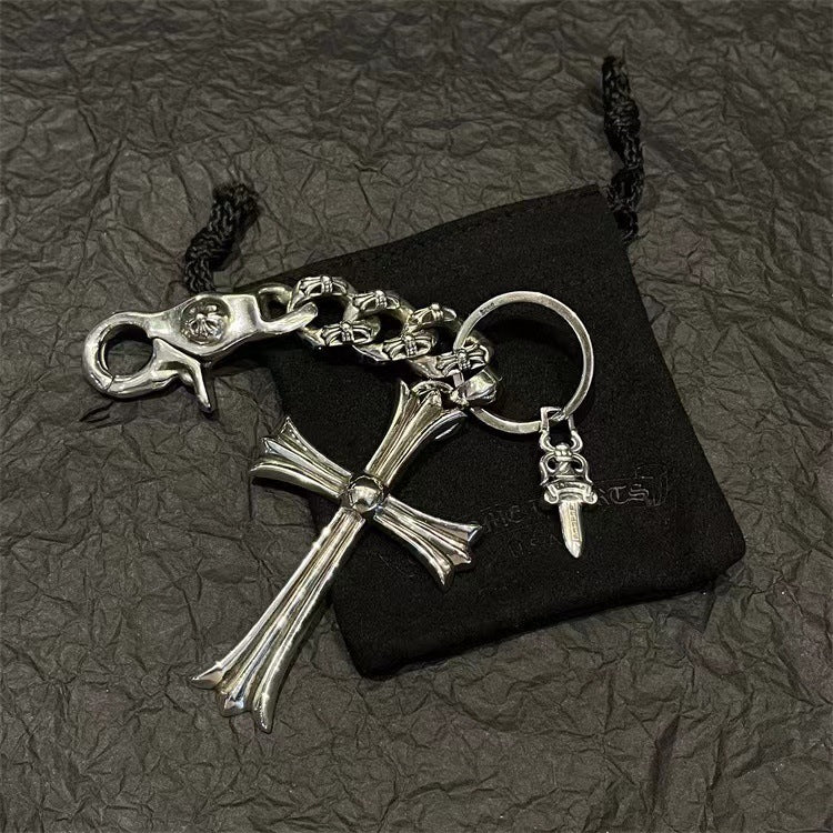 Retro cross sword keychain - MERGE.DAY.1.FREESTYLE