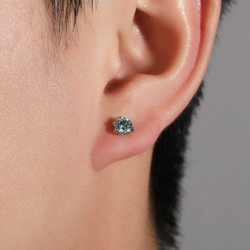 S925 silver moissanite dragon claw earrings - MERGE.DAY.1.FREESTYLE