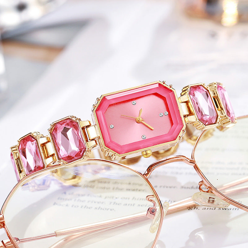 High-value rock candy full diamond watch with great elegance - MERGE.DAY.1.FREESTYLE