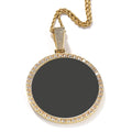 Hip Hop XL large round DIY pendant necklace - MERGE.DAY.1.FREESTYLE