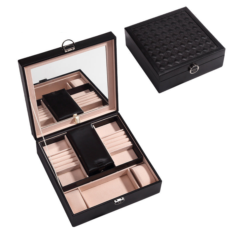 European-style high-end mirror and large capacity jewelry box - MERGE.DAY.1.FREESTYLE
