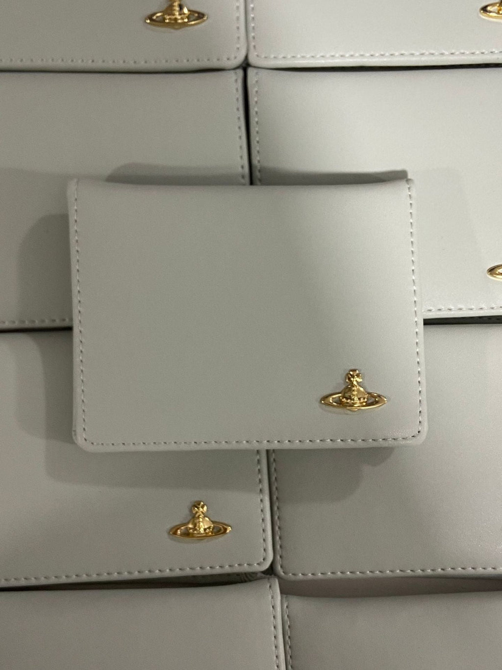 Card holder ID holder genuine leather long solid color - MERGE.DAY.1.FREESTYLE