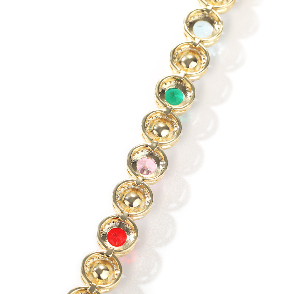 Creative multicolored pearl necklace - MERGE.DAY.1.FREESTYLE