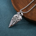 Nordic Viking triangular shield compass necklace - MERGE.DAY.1.FREESTYLE