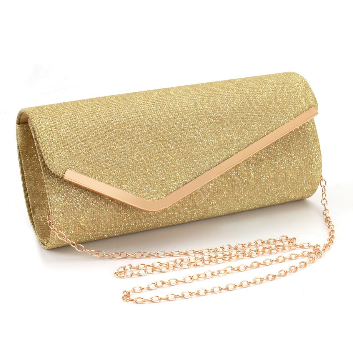 Round bottom metal flap versatile cosmetic bag - MERGE.DAY.1.FREESTYLE