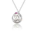 Cute Rabbit Inlaid Zircon Necklace Sterling Silver 925 Personality Clavicle Chain - MERGE.DAY.1.FREESTYLE