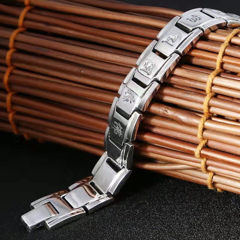 Simple and domineering six-syllable mantra bracelet - MERGE.DAY.1.FREESTYLE