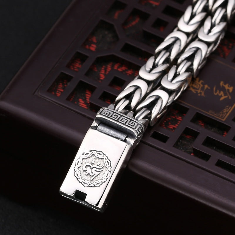 Six-word mantra domineering bracelet - MERGE.DAY.1.FREESTYLE