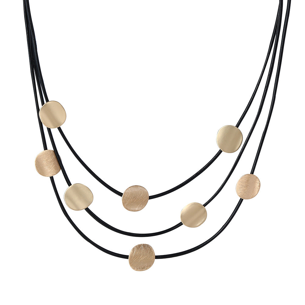 thnic Multi-Layer Clavicle Necklace - MERGE.DAY.1.FREESTYLE