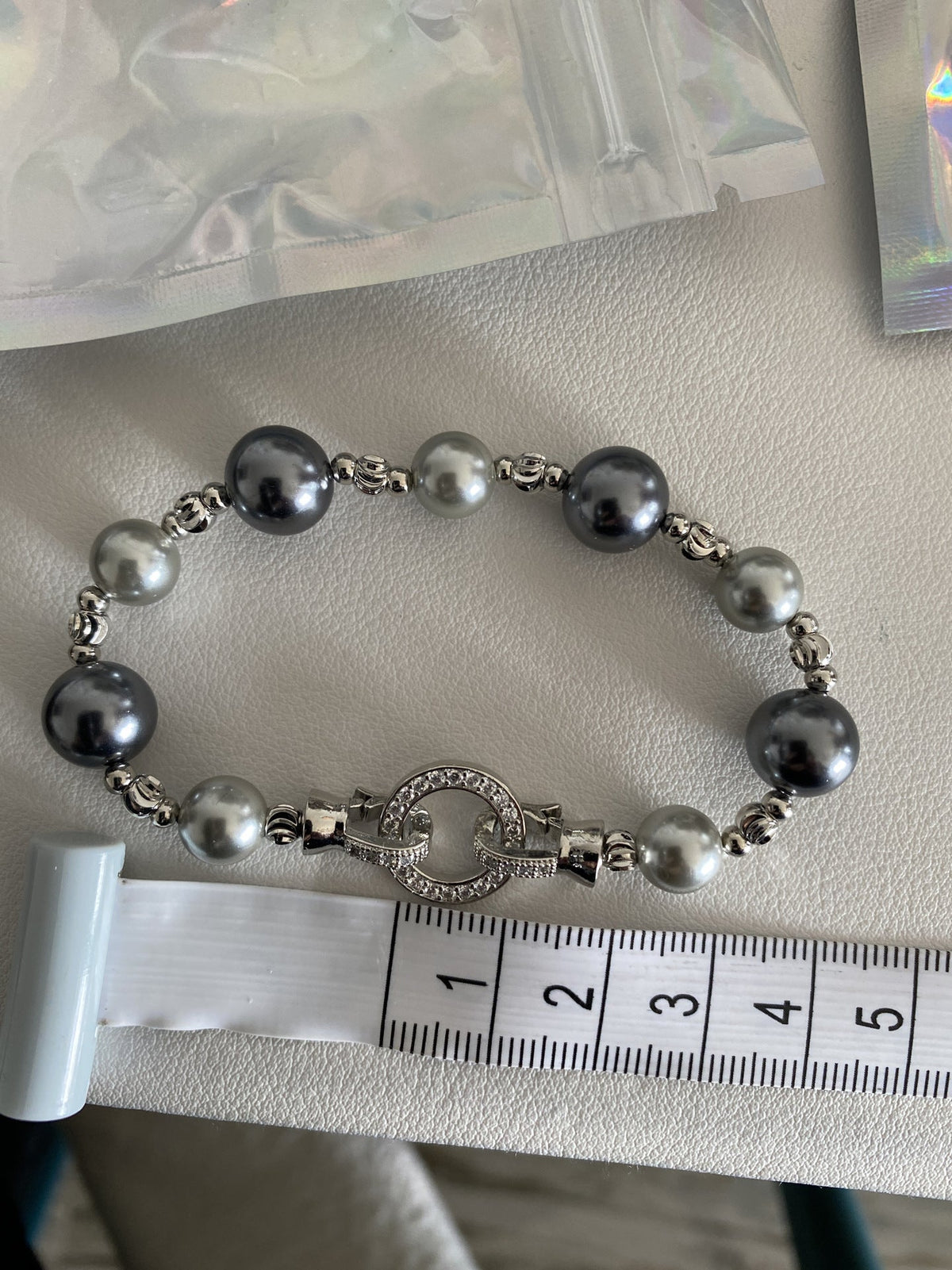 rosary necklace Tahitian pearl necklace - MERGE.DAY.1.FREESTYLE