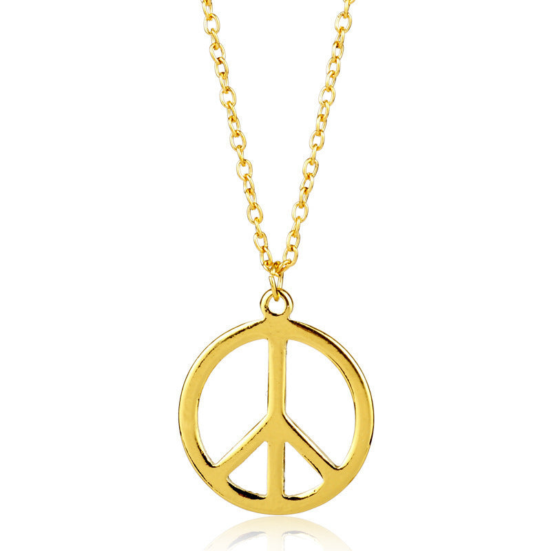 peace sign necklace - MERGE.DAY.1.FREESTYLE