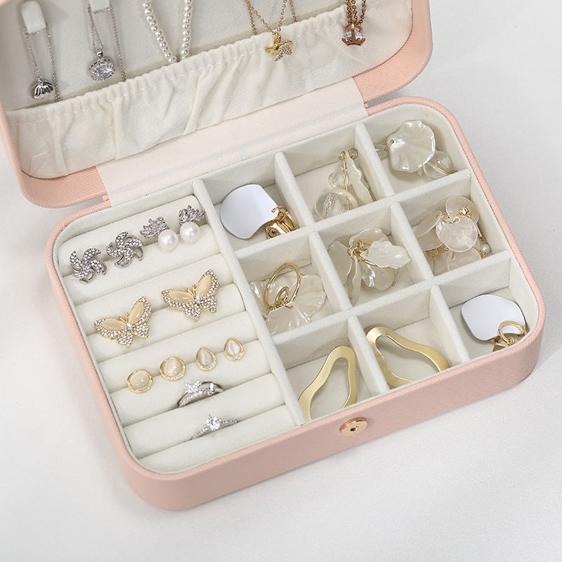 Nine-grid multifunctional portable jewelry box - MERGE.DAY.1.FREESTYLE