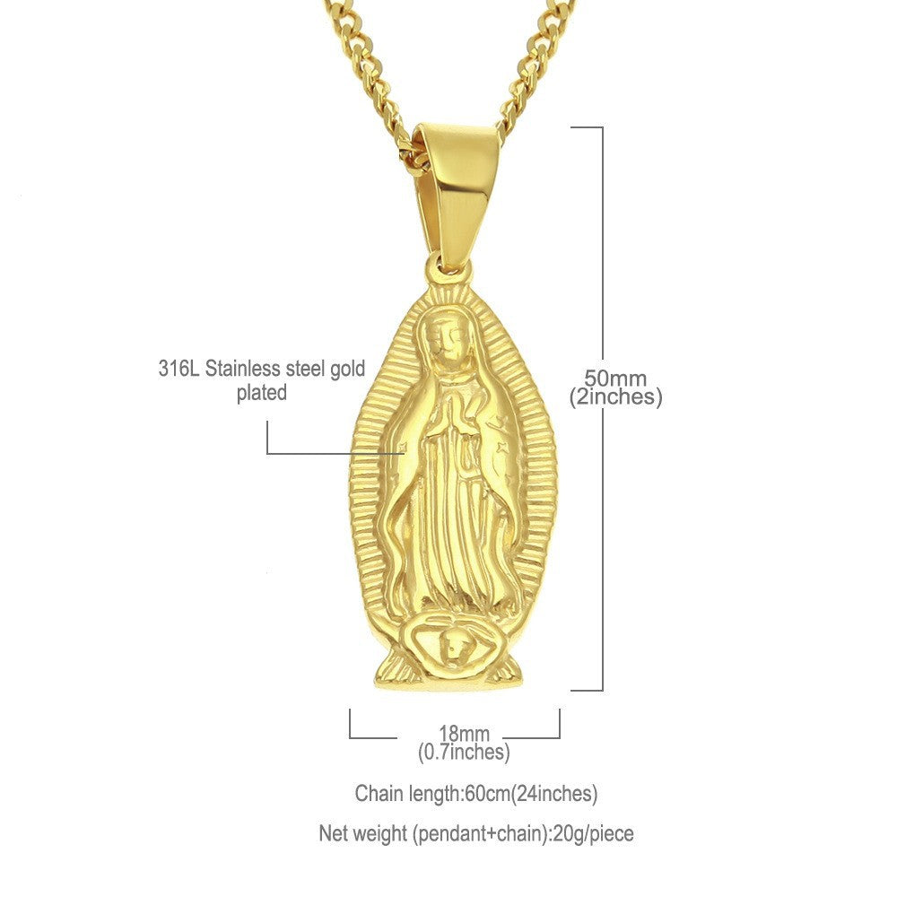 Hip Hop Winged Angel Pendant Necklace - MERGE.DAY.1.FREESTYLE