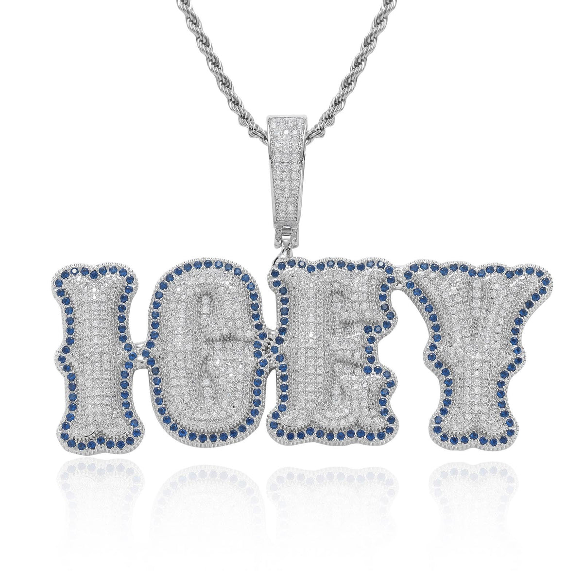 Bone joint name necklace private custom hip-hop pendant - MERGE.DAY.1.FREESTYLE