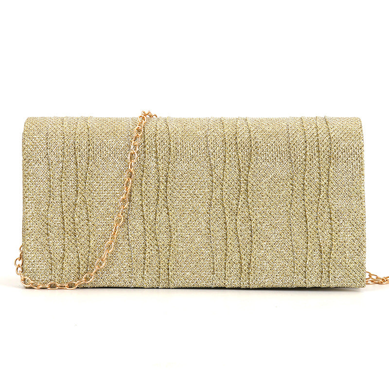 Solid color sequined cosmetics, portable storage clutch - MERGE.DAY.1.FREESTYLE