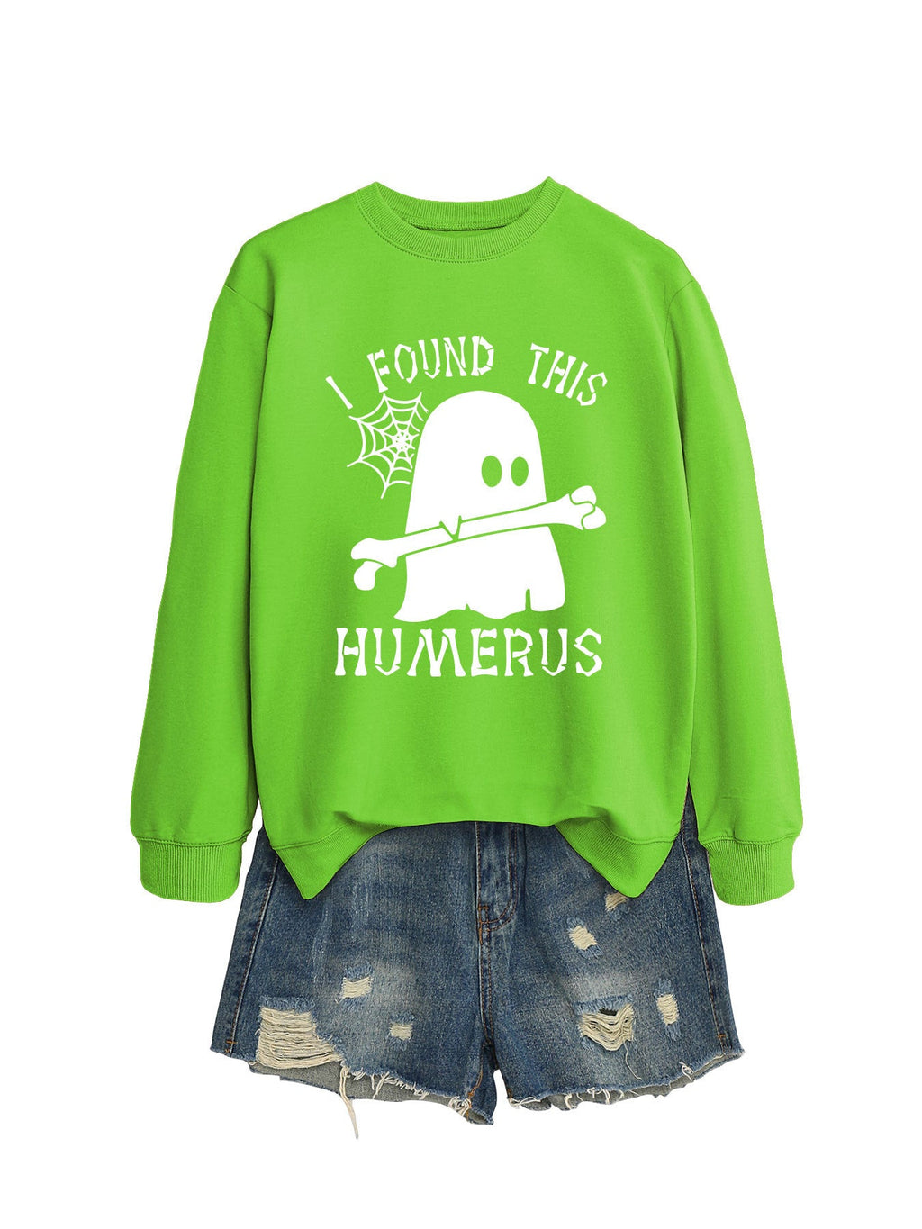 I FOUND THIS HUMERUS round neck sweatshirt - MERGE.DAY.1.FREESTYLE